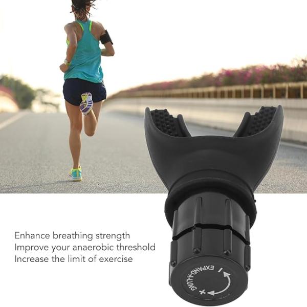 Horoper Breathing Exerciser, Breathing Exercise Machine, Adjust Resistance and Improve Lung Capacity, Portable Lung Expansion Training Tool