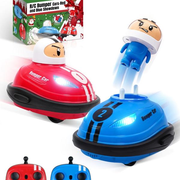 Remote control bumper car game