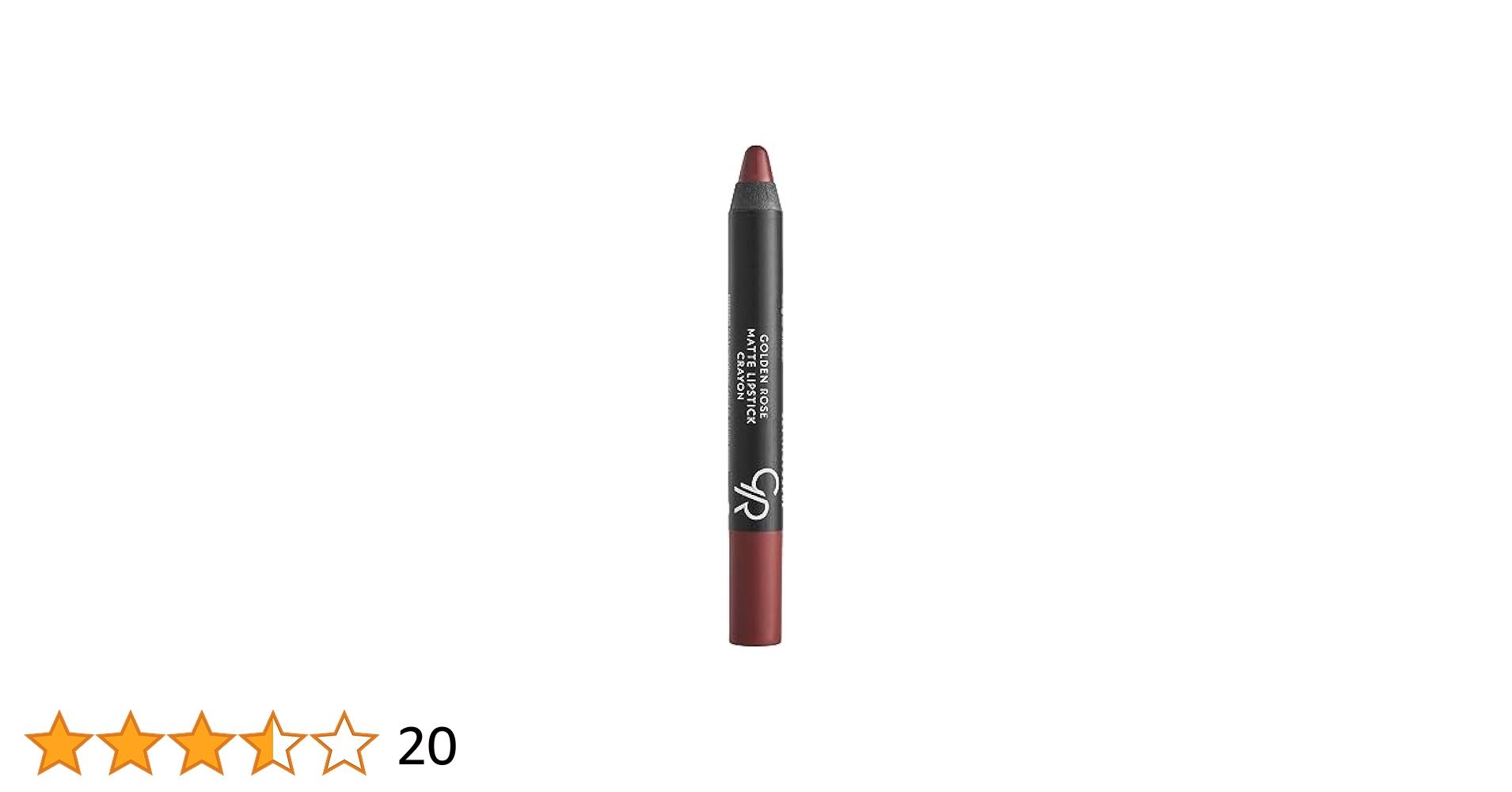 Golden Rose Matte Lipstick Crayon No.21 – Natural Nude Shade