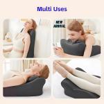 Multi-Functional Bed Rest Pillow for Sleeping and Phone Support