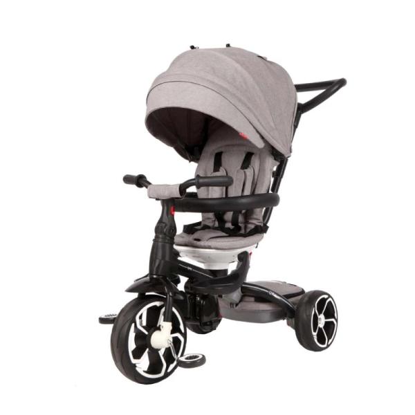 Qplay Prime 6-in-1 Trike – Beige, Convertible Tricycle