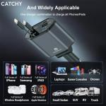 Phone Planet 4 in 1 Retractable Car Charger (120W)