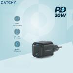 Powerology Ultra-Compact Gan PD Charger EU (20W)