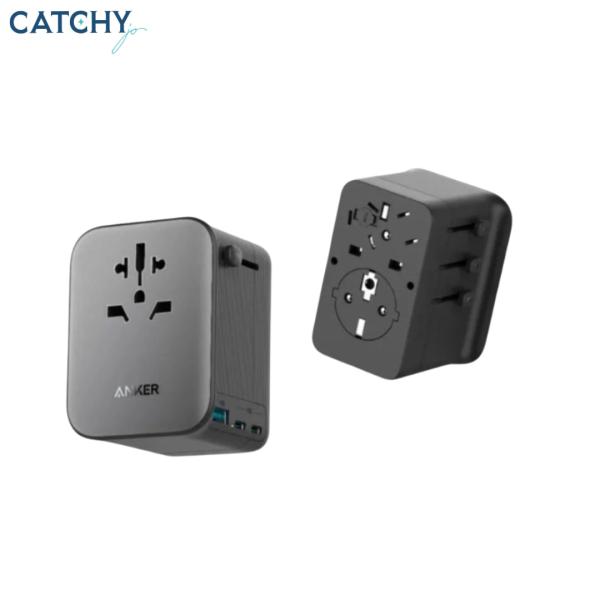 Anker Multi-Port Wall Charger With USB Port and 2 Type-C Ports (65W)