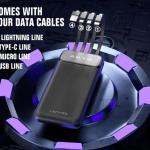Lenyes Power Bank 10000mAh with Multi-Input & Output Options