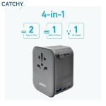 Anker Multi-Port Wall Charger With USB Port and 2 Type-C Ports (65W)