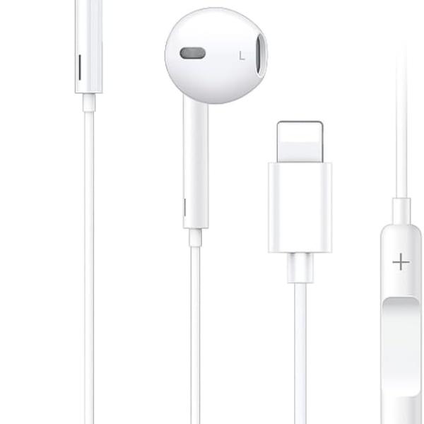 Yesido YH-20 Noise Cancelling Earphones for iPhone | White