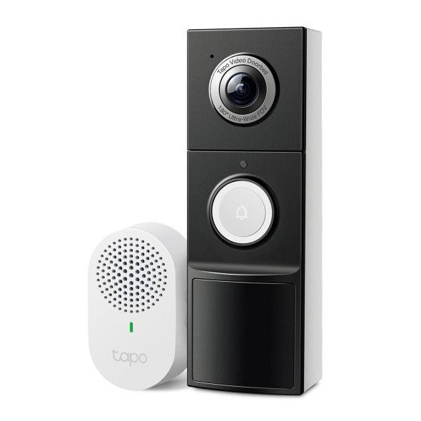 Tapo D235 Smart Doorbell Cam – 2K Video, Battery or Wired