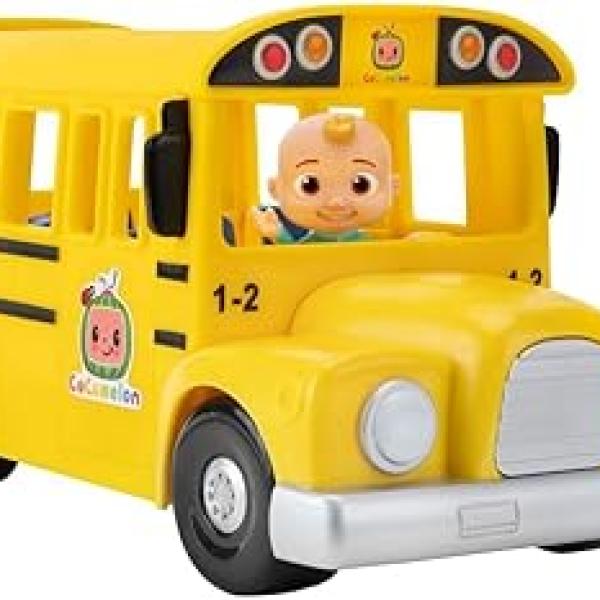 CoComelon School Bus Musical & Educational Toy - Yellow