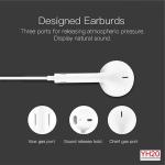 Yesido YH-20 Noise Cancelling Earphones for iPhone | White
