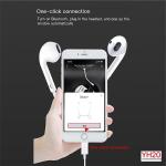 Yesido YH-20 Noise Cancelling Earphones for iPhone | White
