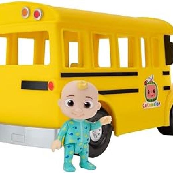 CoComelon School Bus Musical & Educational Toy - Yellow