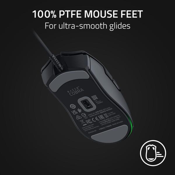 Razer Cobra Gaming Mouse – 58g, RGB, 8500 DPI, Gen-3 Switches