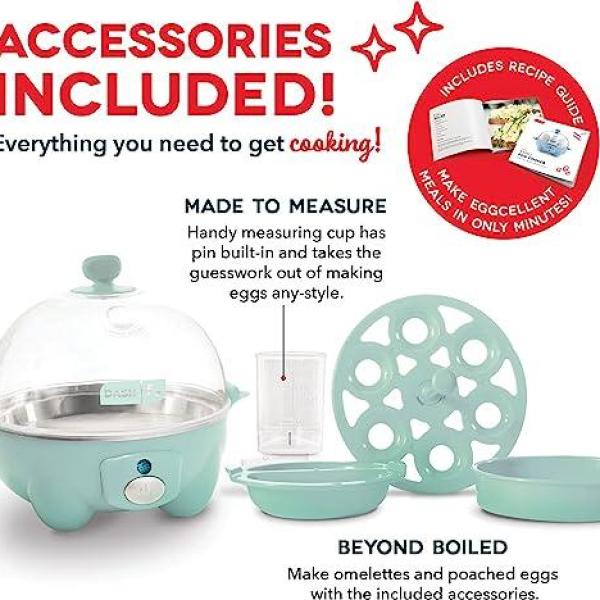 Dash RAPID EGG COOKER - AQUA