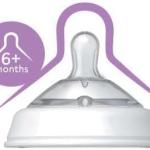 Chicco Natural Feeling Teat 6m+ Food Flow Anti-Colic 2 pcs