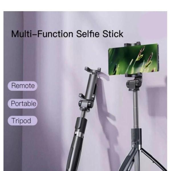 YESIDO Selfie Stick with Bluetooth Remote Versatile - Black