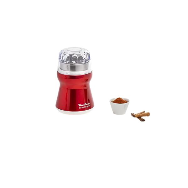 Moulinex Coffee Grinder, 50Gr, 180Watts, Red