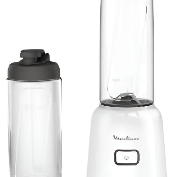 Moulinex Blender To Go, 0.8Lit, 300Watts, White