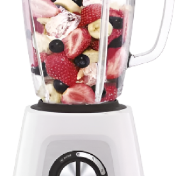 Moulinex Blender, 1.7Lit, 800Watts, White