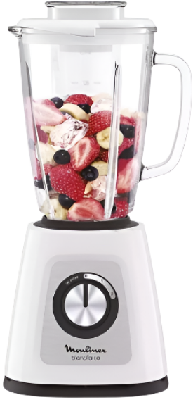 Moulinex Blender, 1.7Lit, 800Watts, White