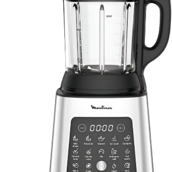 Moulinex Blender 10 Automatic Programmes, 2Lit, 1400Watts, Stainless Steel
