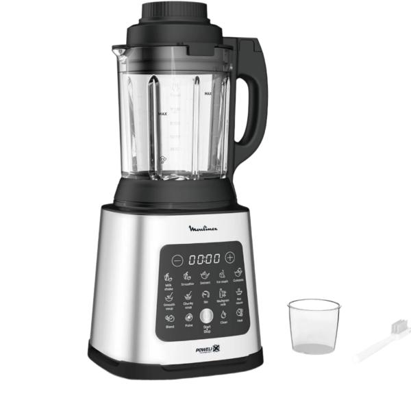 Moulinex Blender 10 Automatic Programmes, 2Lit, 1400Watts, Stainless Steel