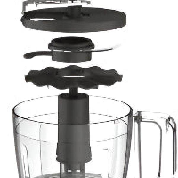 Moulinex Food Processor, 25Function, 700Watts, White