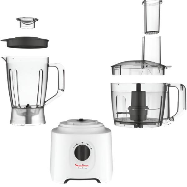 Moulinex Food Processor, 25Function, 700Watts, White