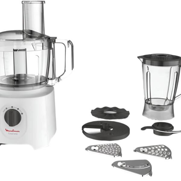 Moulinex Food Processor, 25Function, 700Watts, White