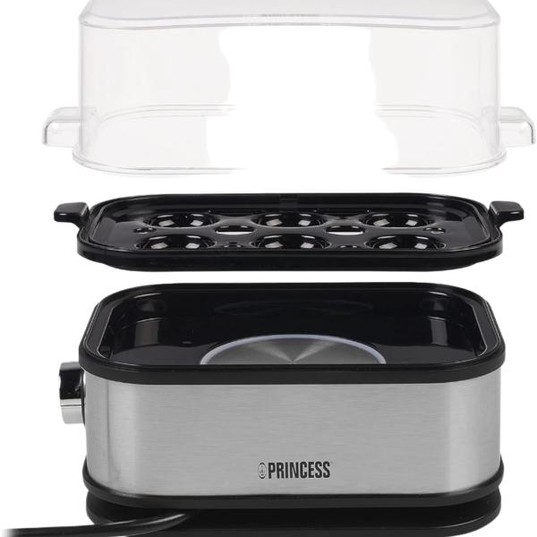 Princess Eggs Boiler 6 Eggs, 350Watts, Grey