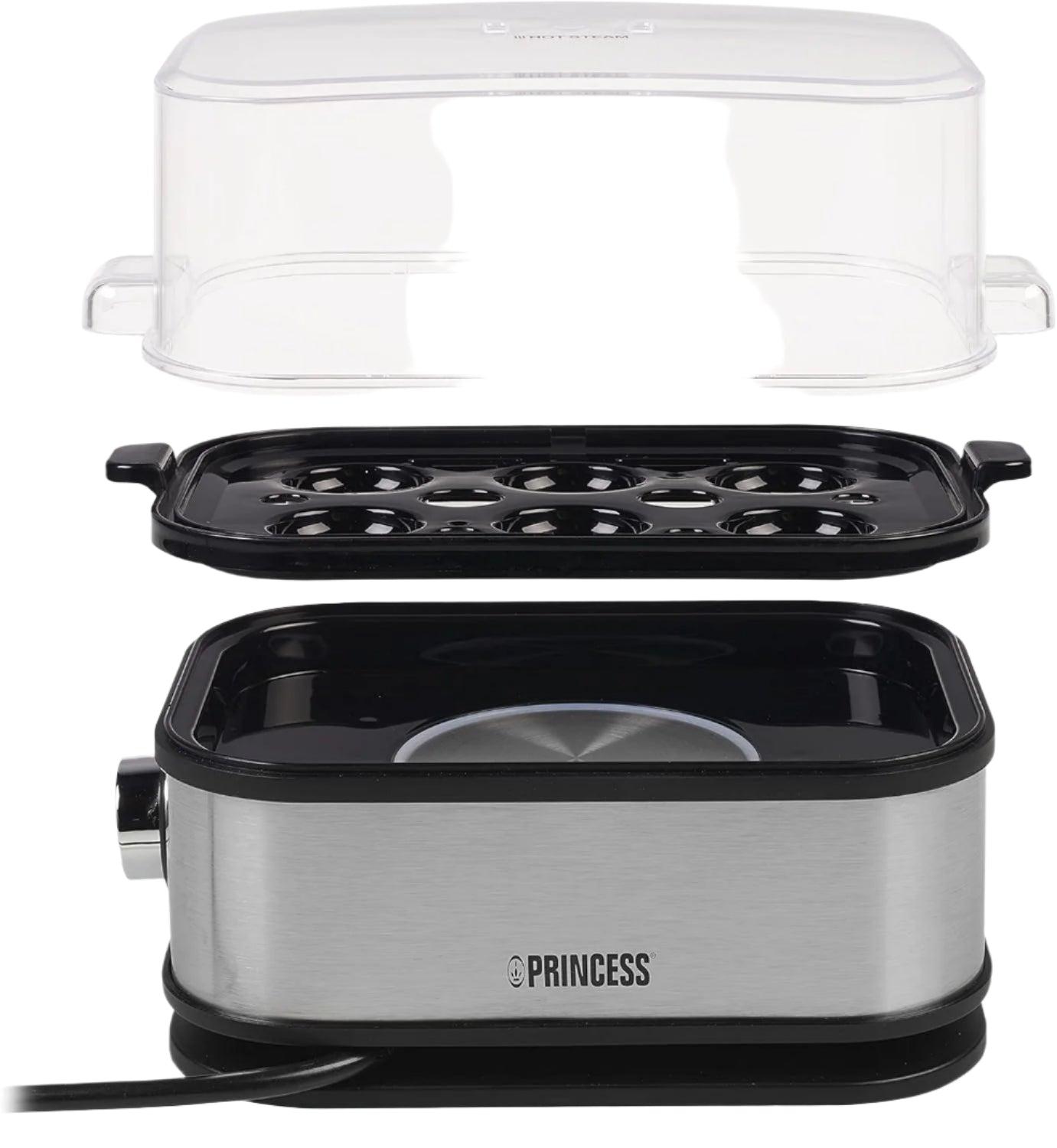 Princess Eggs Boiler 6 Eggs, 350Watts, Grey