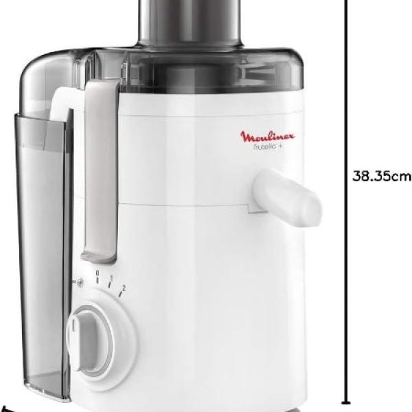 Moulinex Frutella Juicer, 350Watts, White