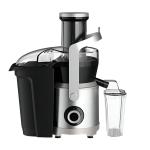 Moulinex Juicer, 2.2Lit, 1000Watts, Black / Steel