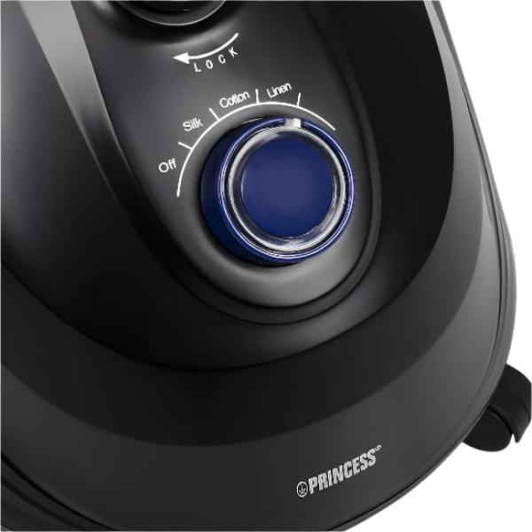 Princess Garment Steamer, 1.5Lit, 1500Watts, Blue / Black