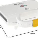 Moulinex S Ultra Compact Grill, 700Watts, White
