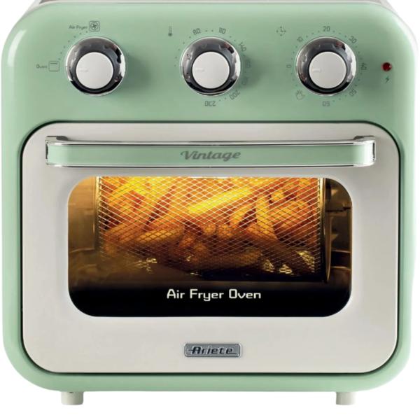 Ariete Vintage Air Fryer Oven, 16Lit, 1400Watts, Green