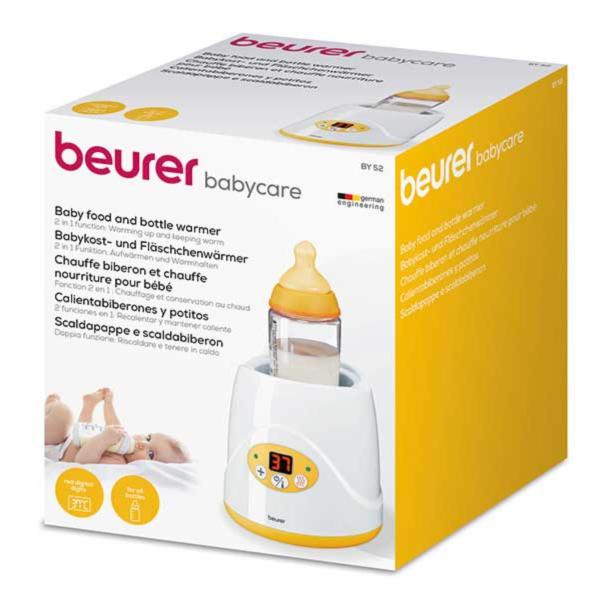 Beurer BY 52 Baby Bottle Warmer with LED Display & Safety