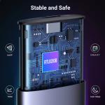 UGREEN USB-C to M.2 SATA & NVMe SSD Enclosure – 10Gbps