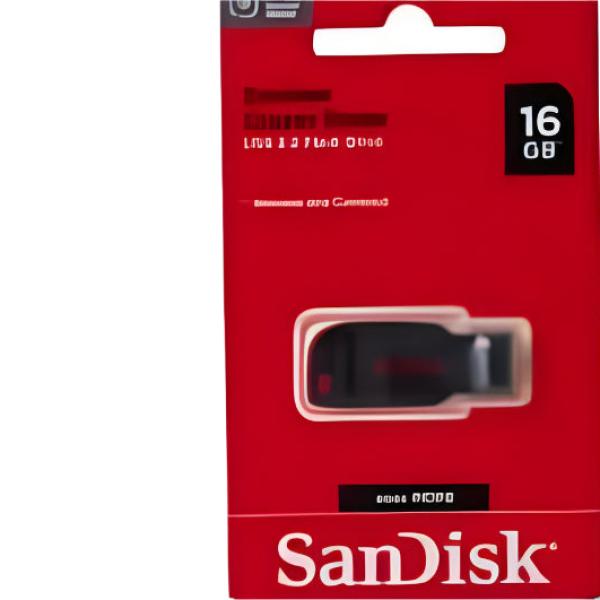 SanDisk Cruzer Blade, 16GB, Black