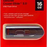SanDisk Cruzer Glide USB 3.0, 16GB, Black