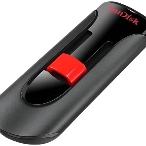 SanDisk Cruzer Glide 3.0 USB Flash Drive, 256GB, Black