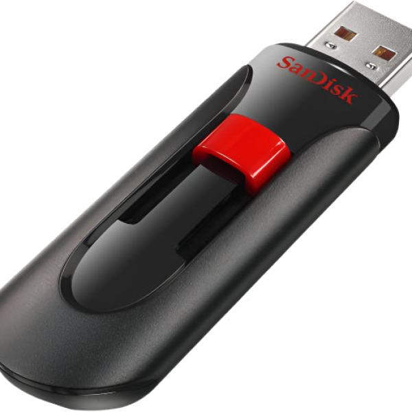 SanDisk Cruzer Glide 3.0 USB Flash Drive, 128GB, Black