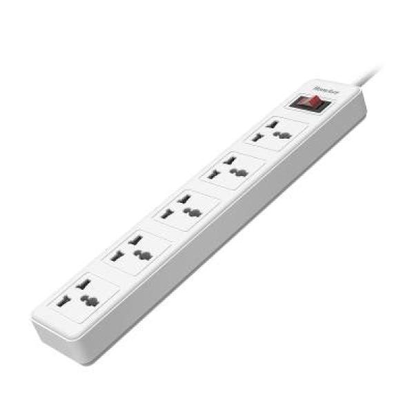 Huntkey Universal Power Strip 5X Outlet Ac 220-240V Surge Protector 3M