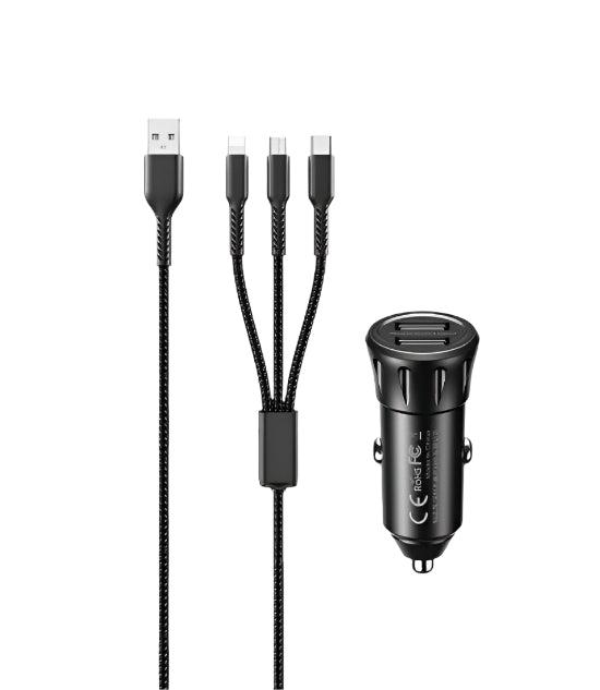 Remax Car Charger Dual Device Charging Automatic, Lighter Dual Usb Car Charger