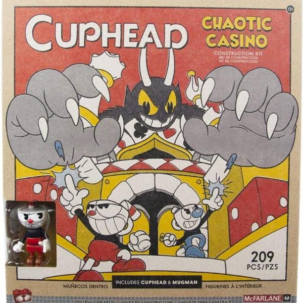 McFarlane Toys Cuphead Chaotic Casino Large Construction Set