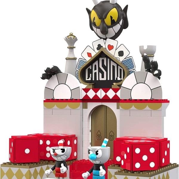 McFarlane Toys Cuphead Chaotic Casino Large Construction Set