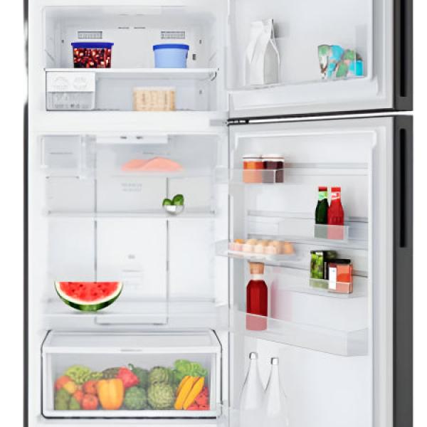 Electrolux Top Mount Refrigerator A+, 502Lit, Black