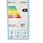 Electrolux Top Mount Refrigerator A+, 502Lit, Black