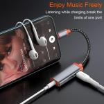 Mcdodo Lightning to 3.5mm Audio & OTG Charging Adapter - Black