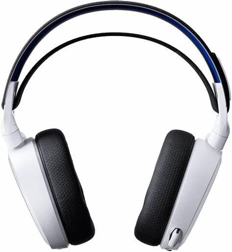 Steelseries Arctis 7P White - Lossless 2.4 Ghz Wireless Gaming Headset